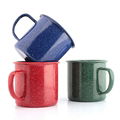 enamel mug  enamel cup enamel ware 8cm 12oz 4