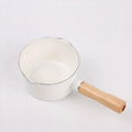 enamel milk pan Sauce pan enamel ware  4