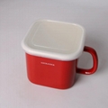 enamel crisper enamel box enamel ware 1