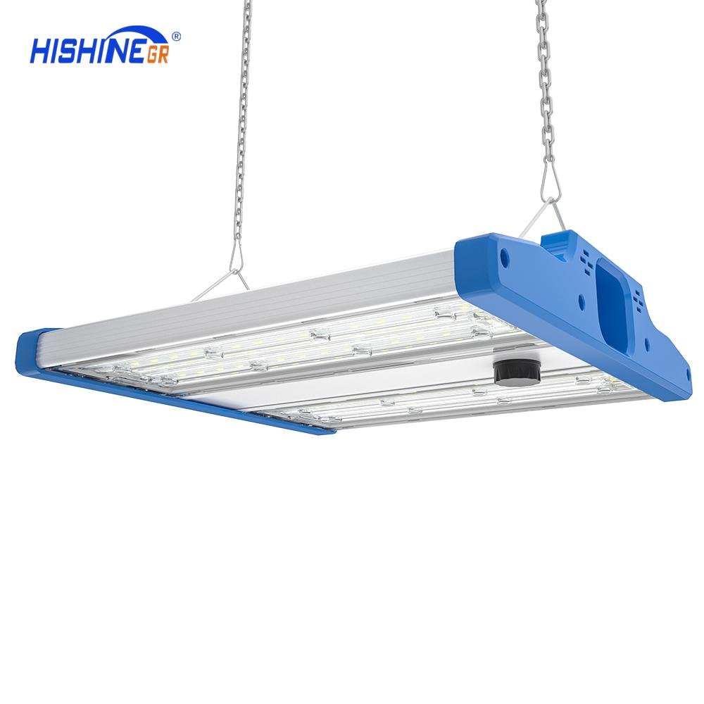 led high bay light Hishine 200LM/W led linear high lumen aluminum light for ware 4