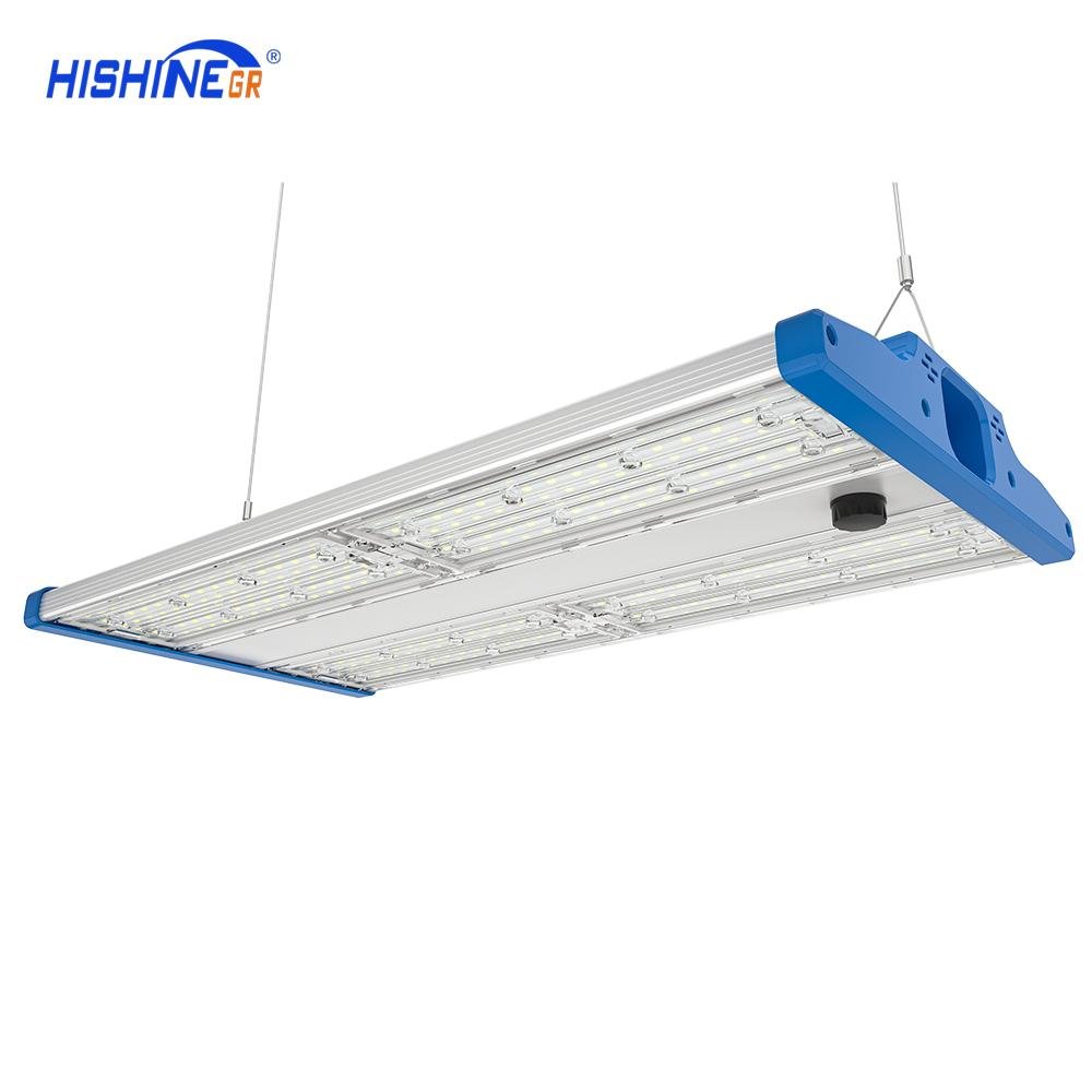 led high bay light Hishine 200LM/W led linear high lumen aluminum light for ware 5