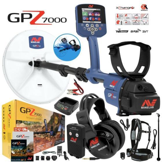 Minelab Metal Detectors Minelab GPZ 7000 All Terrain Gold Metal Detector Bundle 