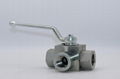 3 Way Hydraulic Ball Valve 1