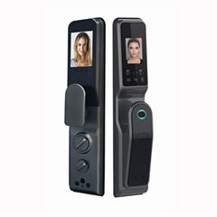 3D face recognition fingerprint intelligent door lock - R10P