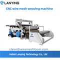 Copper netting weaving machine CNC wire mesh weaving machine