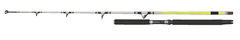 2 Section Solid Glass Fiber Fishing Surf Rod Fiberglass Fishing Rod