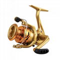 Electroplating Head Fishing Reel Metal Movement Pole Fishing Wheel  2