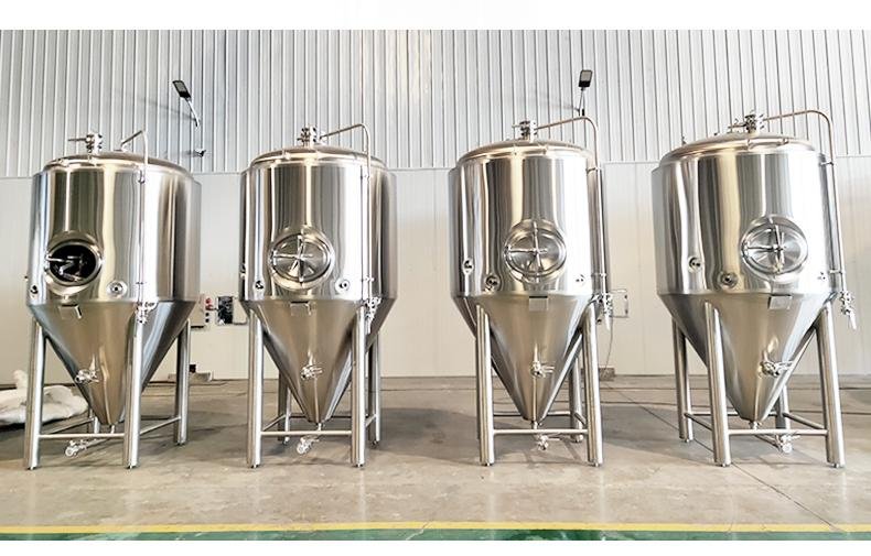 2000L jacket fermentation tank conical fermenter for beer fermentation 3