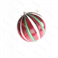 Puindo Brilliant Red Christmas ball with