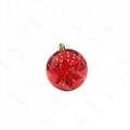 Puindo Red Shiny Christmas ball