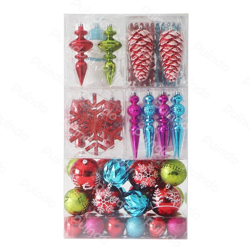 Puindo Custom Christmas Tree Hanging Decorations Ball Gift Box