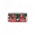 Puindo Red Christmas Tree Hanging Ornaments Bell