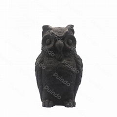 Puindo Plastic Owl Statue for Holiday Decor