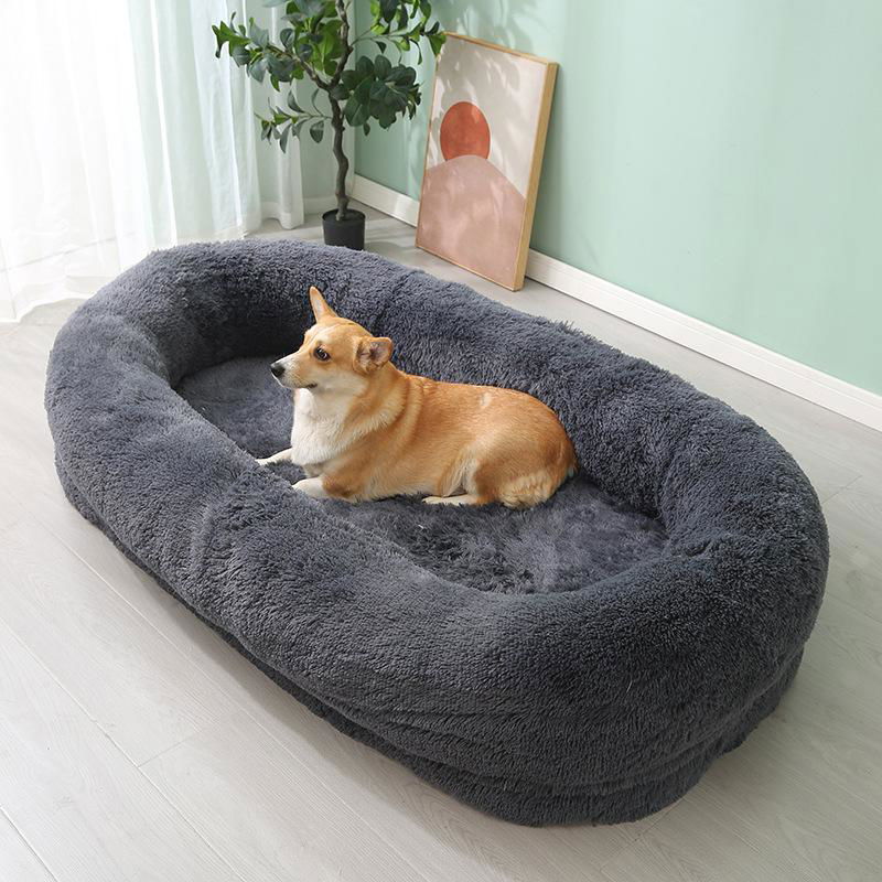 Human DogBed outdoor pet den indoor giant couch doghouse 3