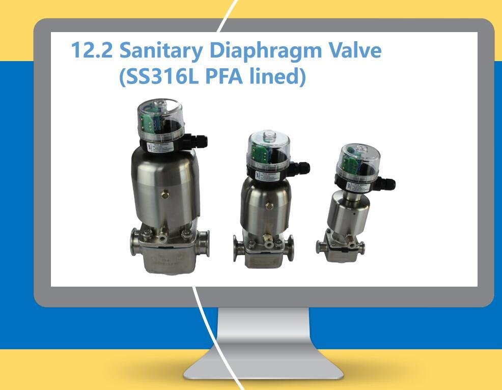 Sanitary Diaphragm  Valve 2
