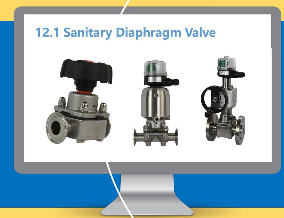 Sanitary Diaphragm  Valve 3