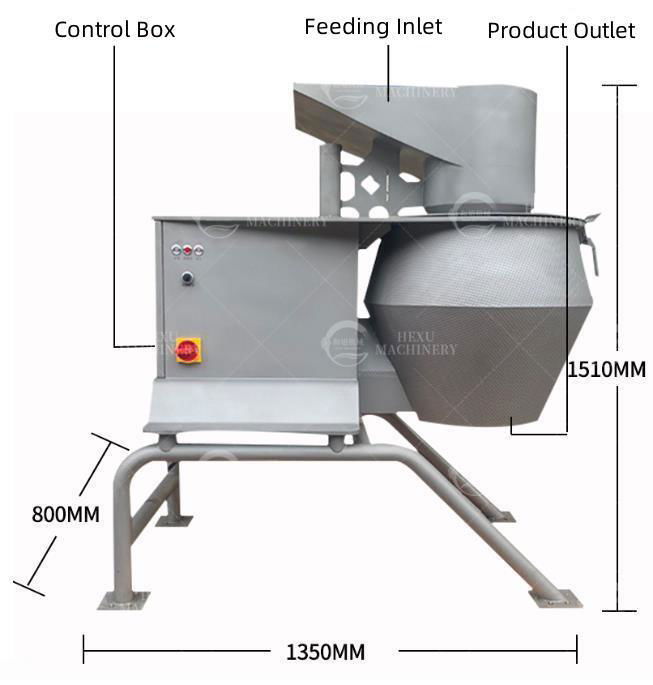 Potato Strip Cutting Machine French Fries Cutting Machine 4