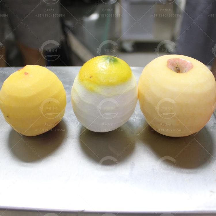 Professional Lemon Fruit Skin Peeler Apple Kiwi Orange Fruit Peeling Machine 5