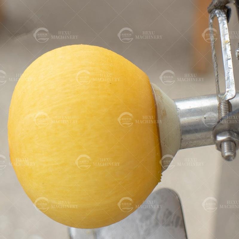 Professional Lemon Fruit Skin Peeler Apple Kiwi Orange Fruit Peeling Machine 4