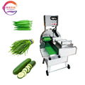 Automatic Okra Cucumber Lettuce Chopper Cutting Machine Leaf Vegetable Cutter 1