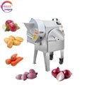  Automatic Potato Wave piece Slicing Machine Onion Chopper Root Vegetable Dicer 1