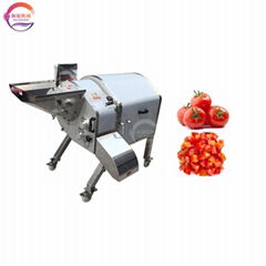 Potato Carrot Tomato Dicing Dicer Cube Cutter Cutting Machine