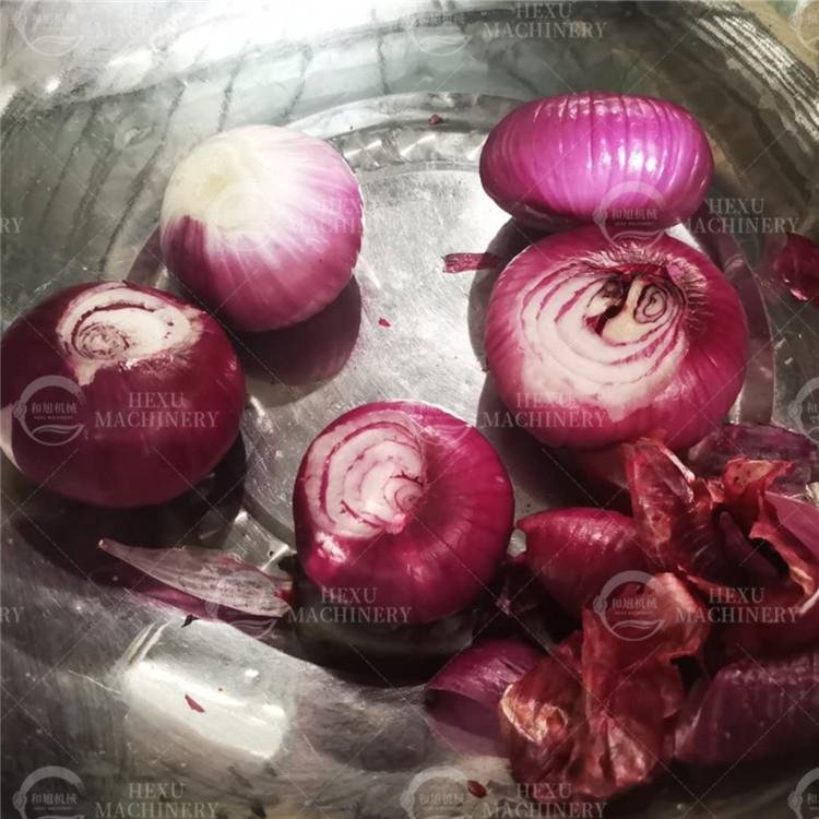 Small Onion Peeling Machine Garlic Onion Shallot Skin Removing Machine 4