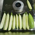 Automatic Potato Wedges Cutting Machine Splitting Cucumber Shredder