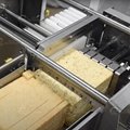 Easily Cleaned Two-Stage Block Cutter Cheese Cube Dicing Machine