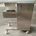 Two Blades Fresh Meat Slicing Equipment For Cutting Cooked Meat Barbecued Pork 2