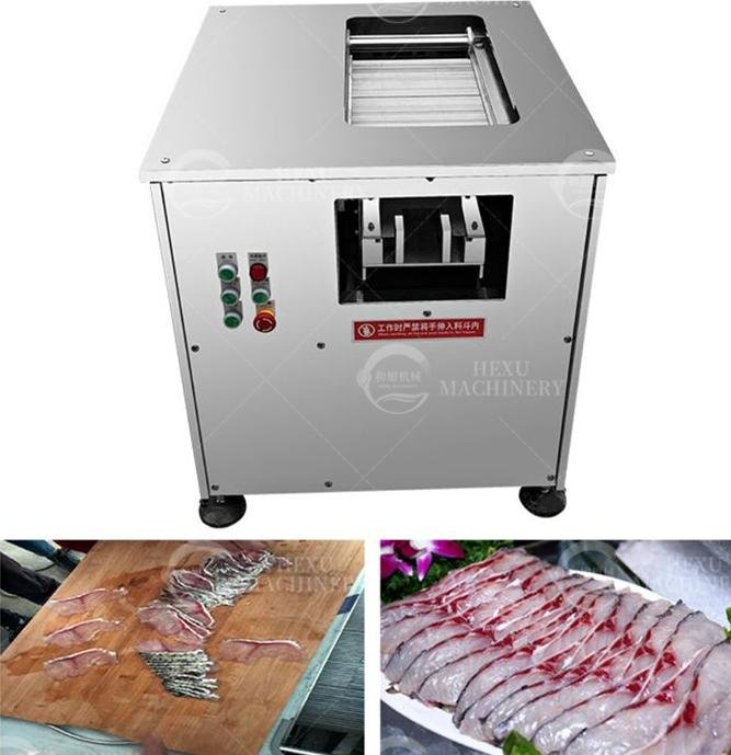 Salmon Filleting Making Machine Fresh Meat Beef Pork Slicing Machine