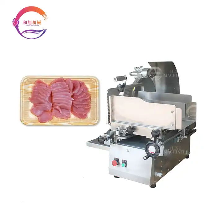 Automatic Fresh Meat Cutting Machine Beef Pork Slicing Machine Fish Cut Machine  1