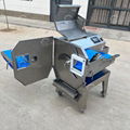 Flat Slicing Machine Bacon Slicer Conveyor Belt Cooked Meat Cutting Machine  2