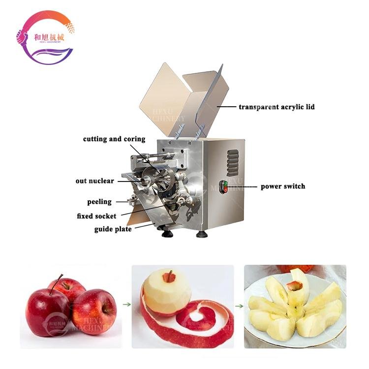 Electric Apple Peeling And Cutting Machine Pear Peeling Machine 2