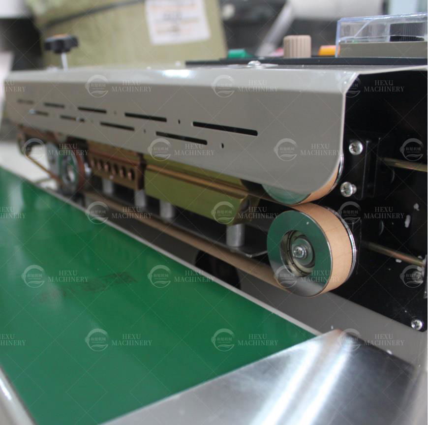 Continuous Sealing Machine Food Plastic Bag Automatic Sealing Printing Machine 3