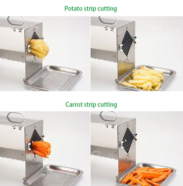 Stainless Steel Automatic Fruit and Vegetable Cutter Strip Cutting Machine  3
