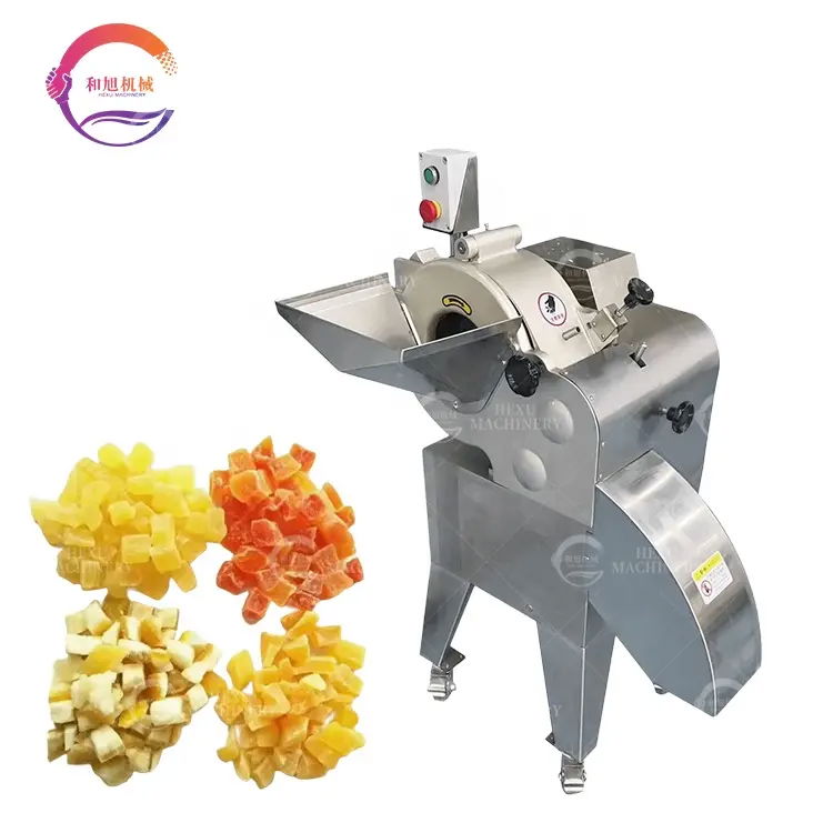 Vegetable Slicing and Dicing Machine Carrot Sweet Potato Cube Cutter Machine 2
