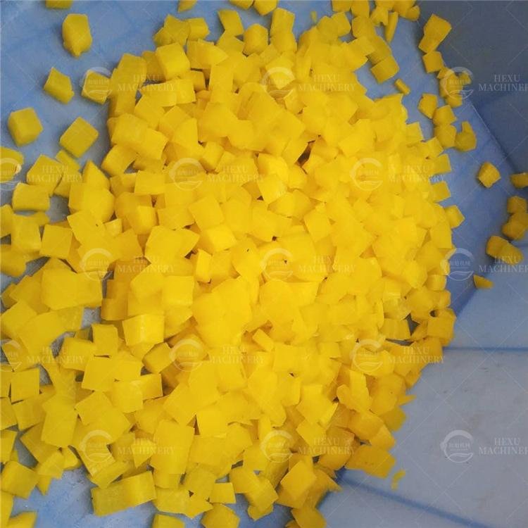 High Speed Mango Dicing Machine Vegetable and Fruit Dicer Cubes Cutting Machine 5