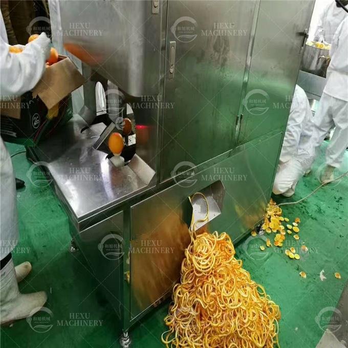 Commercial Lemon Peeling And Cutting Machine Mango Pulp Skin Separating Machine 4
