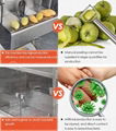 Commercial Lemon Peeling And Cutting Machine Mango Pulp Skin Separating Machine 7