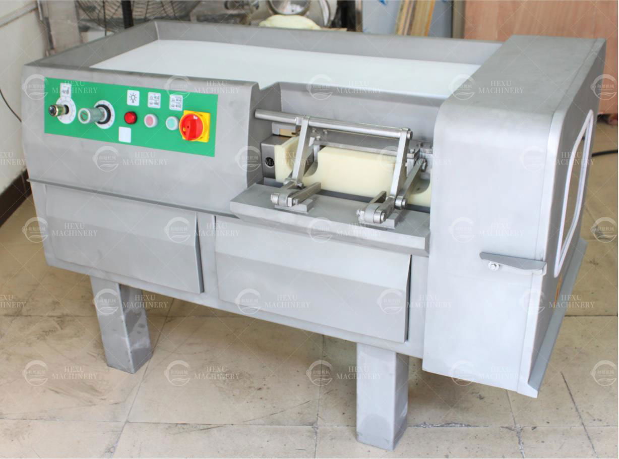 Chicken Beef Pork Cubes Cutter Meat Cutting Machine 2