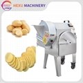  Automatic Potato French Fries Vegetable Cutting Machine Potato Chips Maker