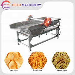 Industarial Vibration Type Potato Chips Dewatering Drying Machine 