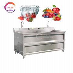 Commercial Industrial Bubble Blueberry Strawberry Vegetable Potato Washer