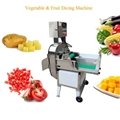 Vegetable Cube Cutting Machine Potato White Radish Mango Dicer Dicing Machine