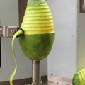 Vertical Watermelon Papaya Pumpkin Fresh Pineapple Jackfruit Peeling Machine