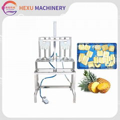 Automatic Pineapple Peeling Coring Cutting Machine