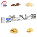 Automatic Potato French Fries Production Line Potato Chips Making Machine