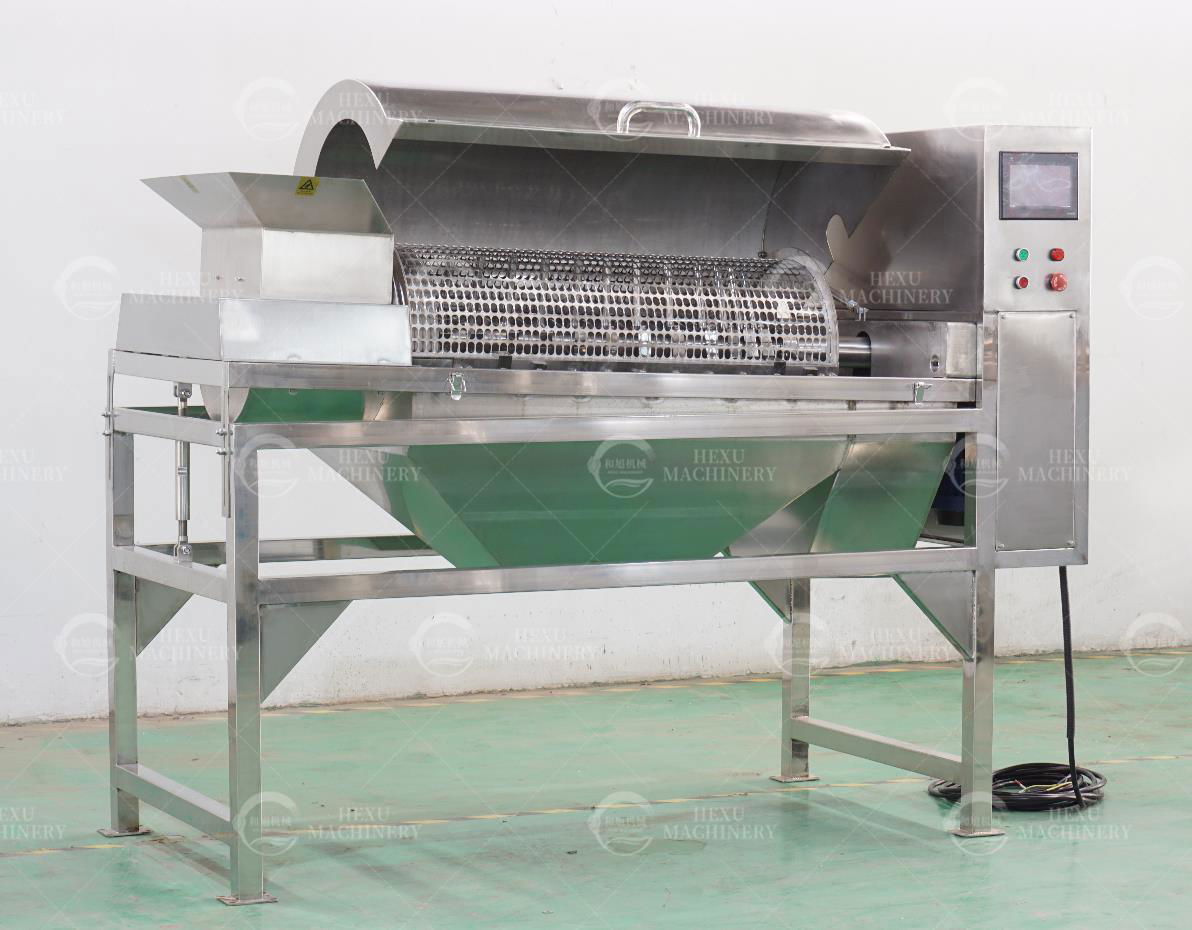 Grapefruit Peeling and Cutting Machine Pomelo Fruit Meat Separating Line 2