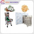 Automatic coconut slicer coconut dehydrator machine